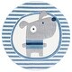 preview thumbnail 6 of 24, SAFAVIEH Carousel Kids Basimah Stripe Dog Rug