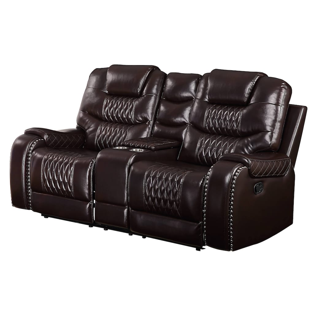 Livette Saddle Arm Motion Loveseat