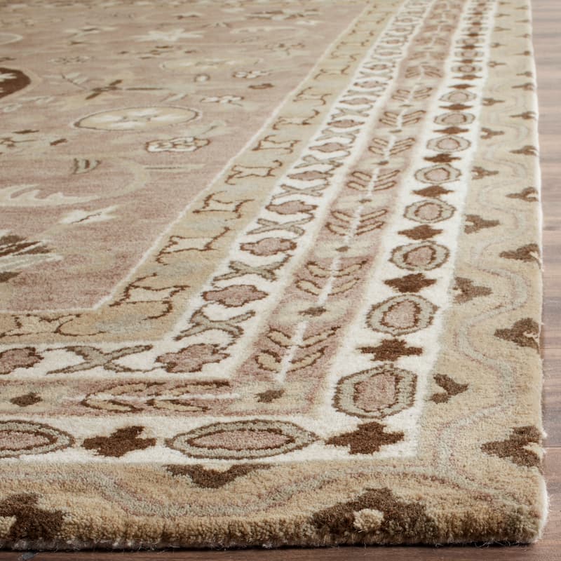 SAFAVIEH Handmade Bella Jakoba Modern Floral Wool Rug
