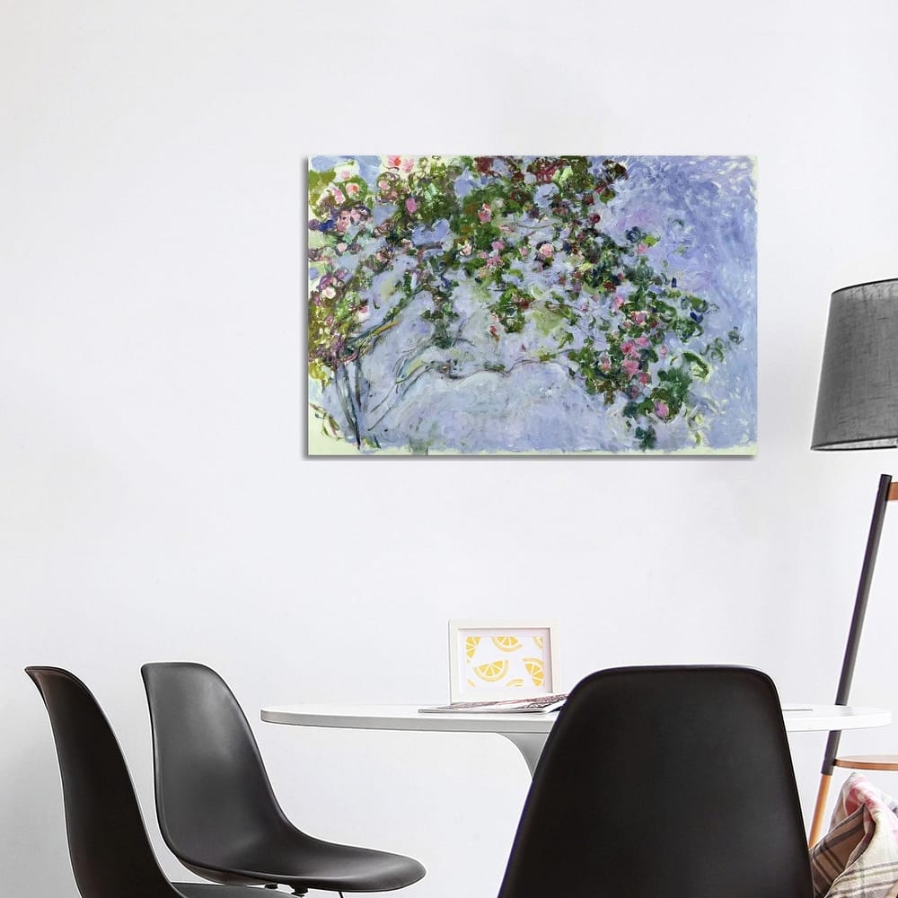 iCanvas "The Roses, 1925-26 " by Claude Monet Canvas Print