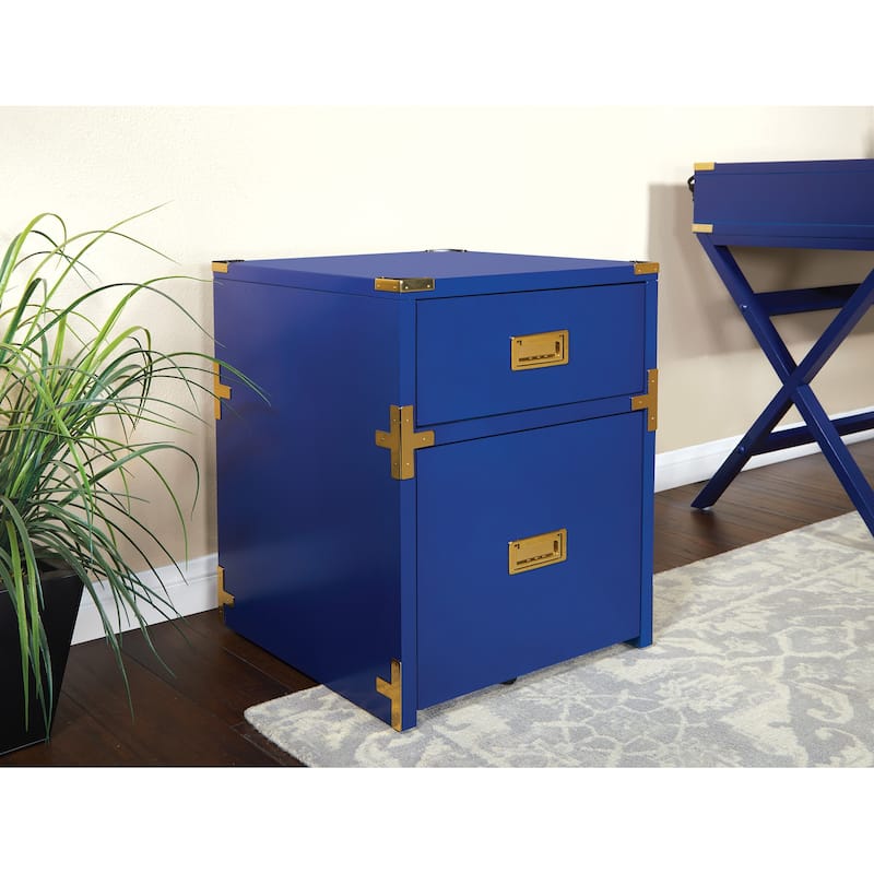 OSP Home Furnishings Wellington 2 Drawer File Cabinet