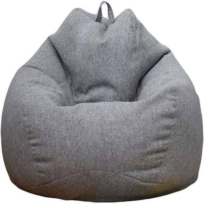 (No Filler) Extra Soft Bean bag Seat Chair Covers