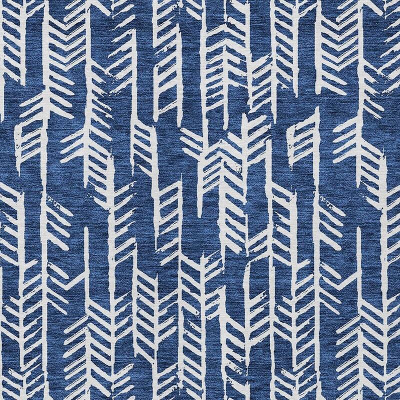 HomeRoots Tribal Transitional Rectangle Outdoor Rug