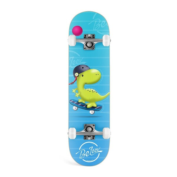 31 x 8 inch Complete Skateboard for Kids Teens Adults