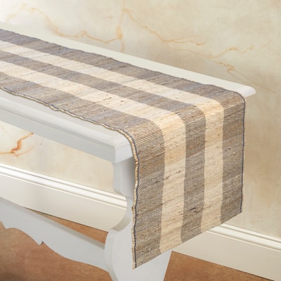 Artisan-Made Banana Fiber Table Runner - Handmade, Fairtrade, Upcycled