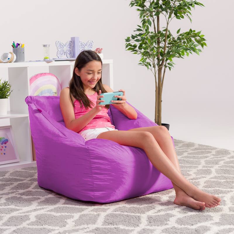 Posh Creations Coronado Bean Bag Chair for Boys and Girls, Large Chair for Kids, Great for Gaming and Playrooms