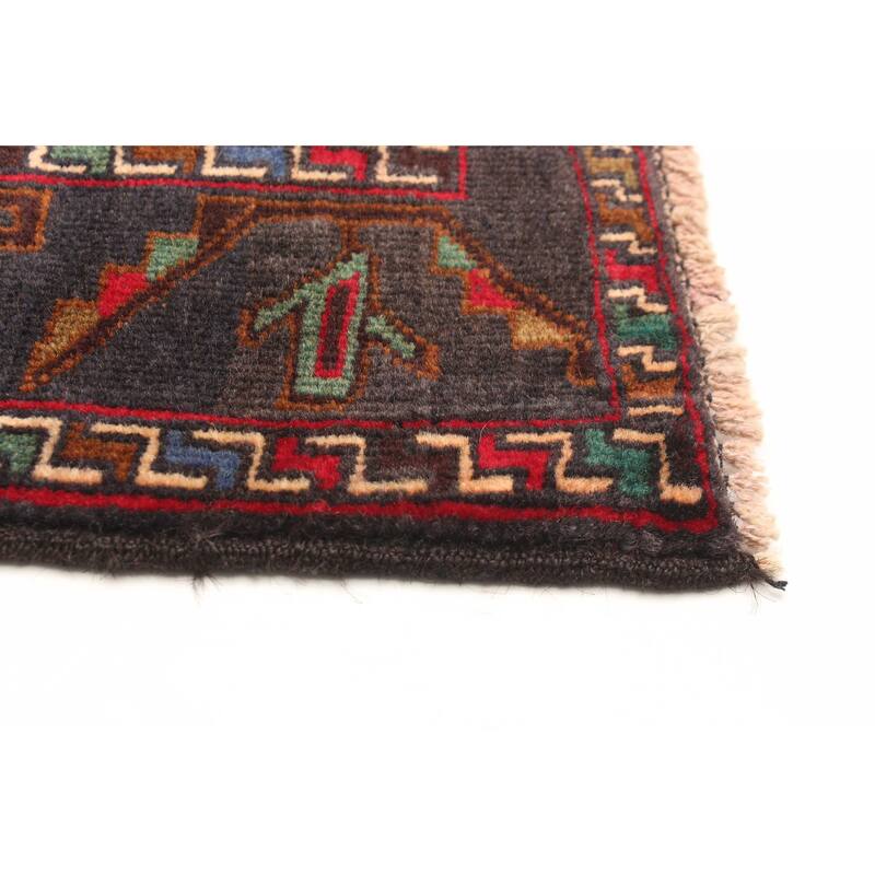 ECARPETGALLERY Hand-knotted Teimani Grey Wool Rug - 3'5 x 6'6