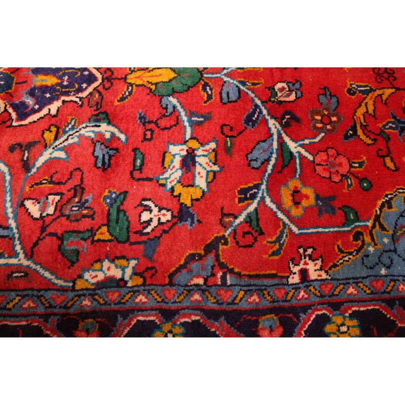 ECARPETGALLERY Hand-knotted Anadol Light Red Wool Rug - 3'1 x 9'1