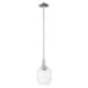 Option Clear Shade / Polished Nickel