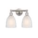 Option Brushed Satin Nickel / White