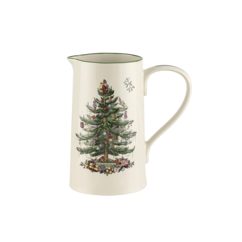 Spode Christmas Tree Porcelain Jug - 32 oz (2 Pint)