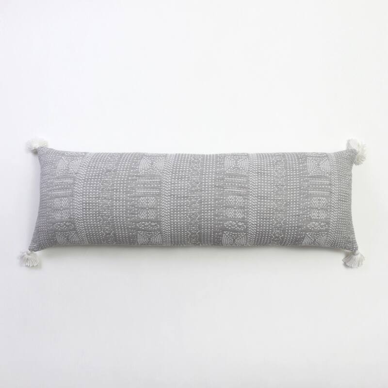 Moora Cotton Extra Long Bolster Pillow