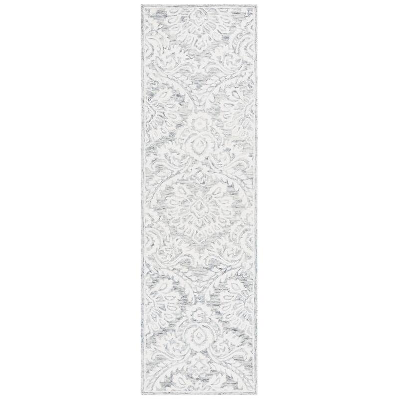 SAFAVIEH Handmade Blossom Esta Modern Floral Wool Rug