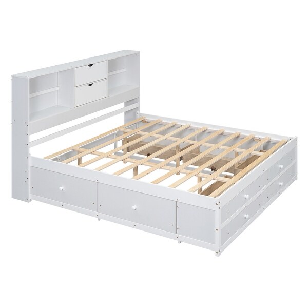 Rent Signature Design by Ashley Caitbrook King Storage Bed