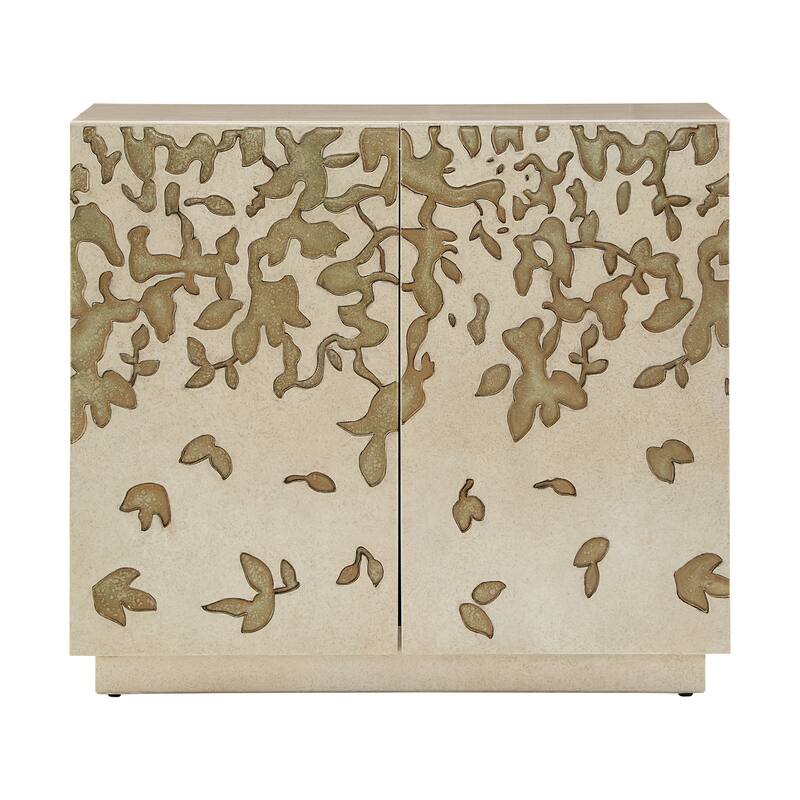 Emiri 35" Wide 2-Door Hand-Painted Accent Cabinet by iNSPIRE Q Bold