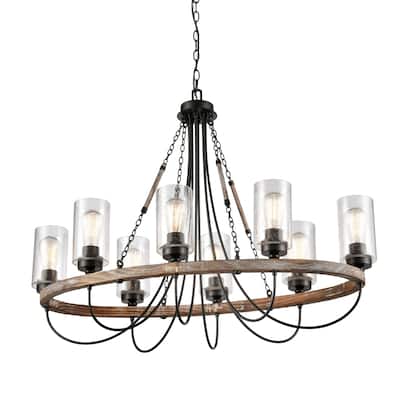 Innovations Lighting 442-8CR-30-39 Paladin Chandelier Paladin 8 Light