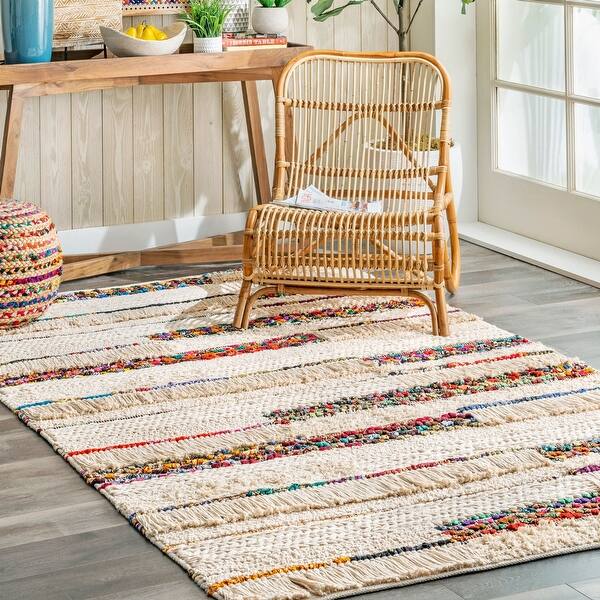 Shop Nuloom Striped Lowe Area Rug Overstock 29580087