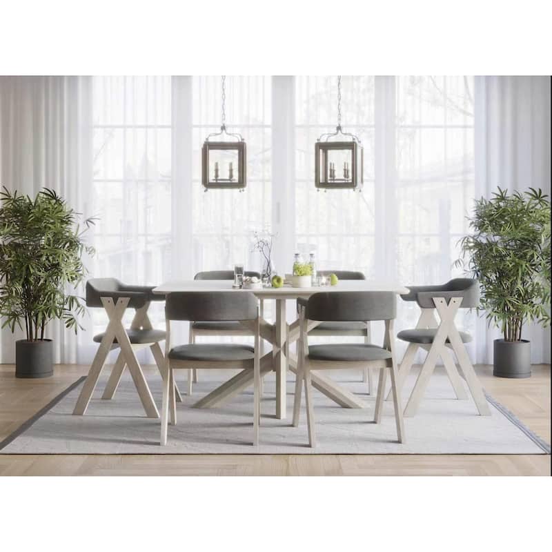 Geneva 7-pieces Dining Table and Chair