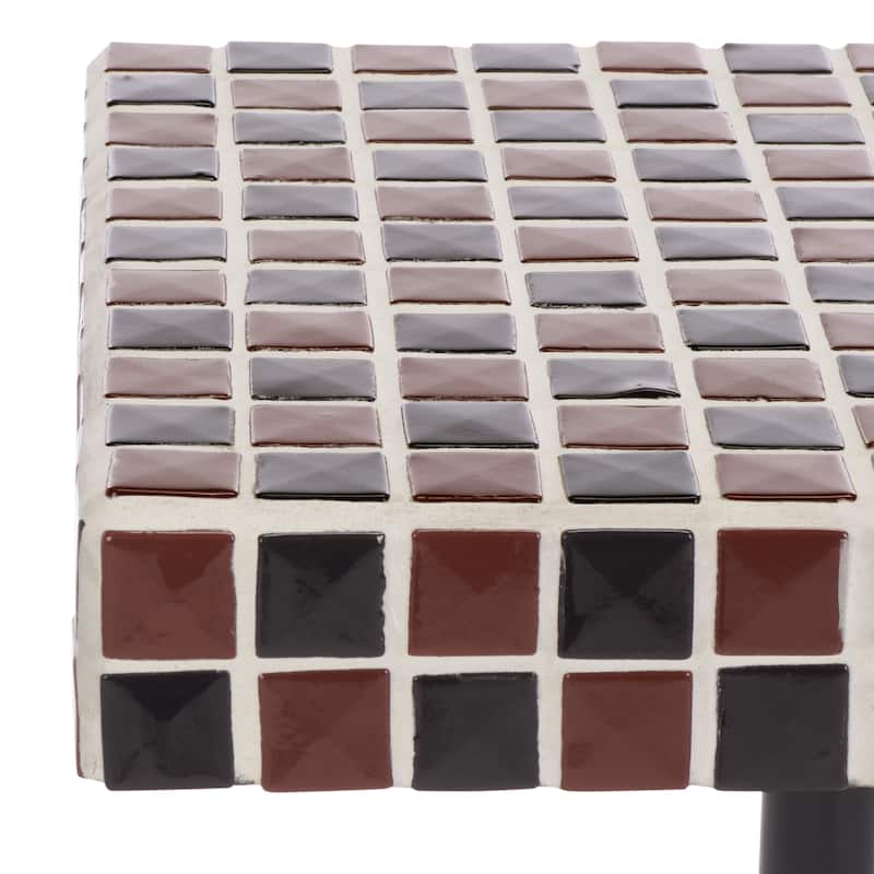 SAFAVIEH Home Satomi Accent Table - 13"W x 13"D x 25"H