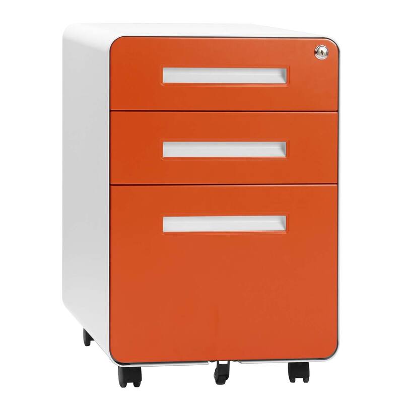 3 Drawer Mobile/Vertical File Cabinet for Home Office