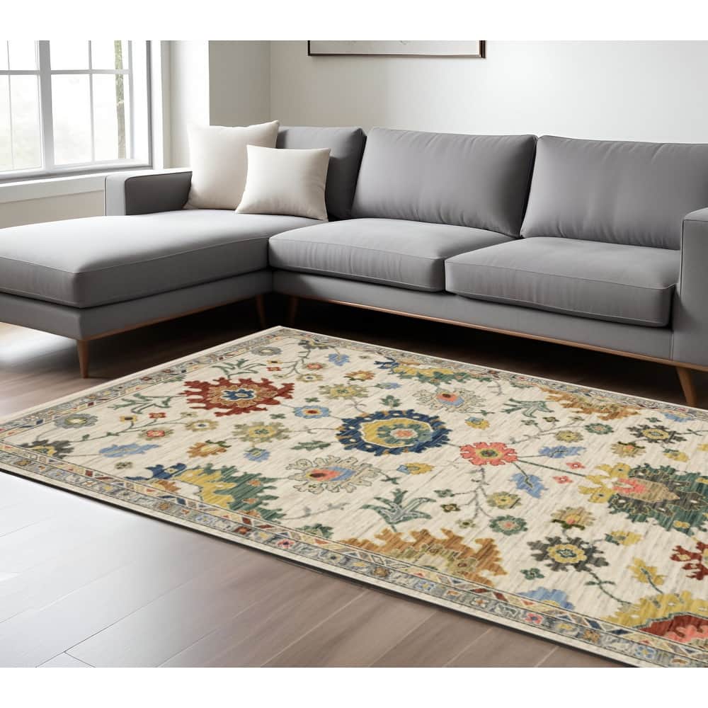 HomeRootsOriental Traditional Rectangle Area Rug