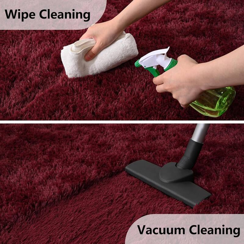 Large Shaggy Home Decor Carpets Fluffy Area Rugs for Living Room Bedroom