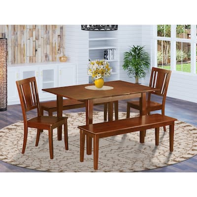 Vintage Kitchen Table Set with Chairs - Small Dining Table & Chairs for Breakfast Nook