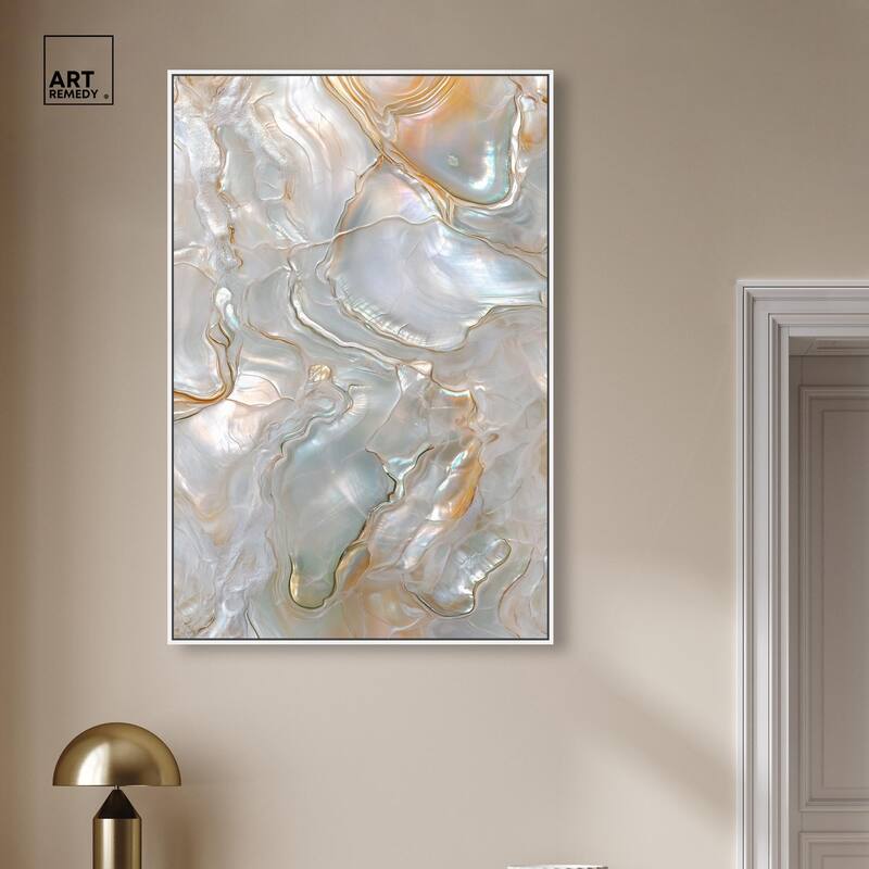 Fluid Preciousness IV Canvas by Art Remedy