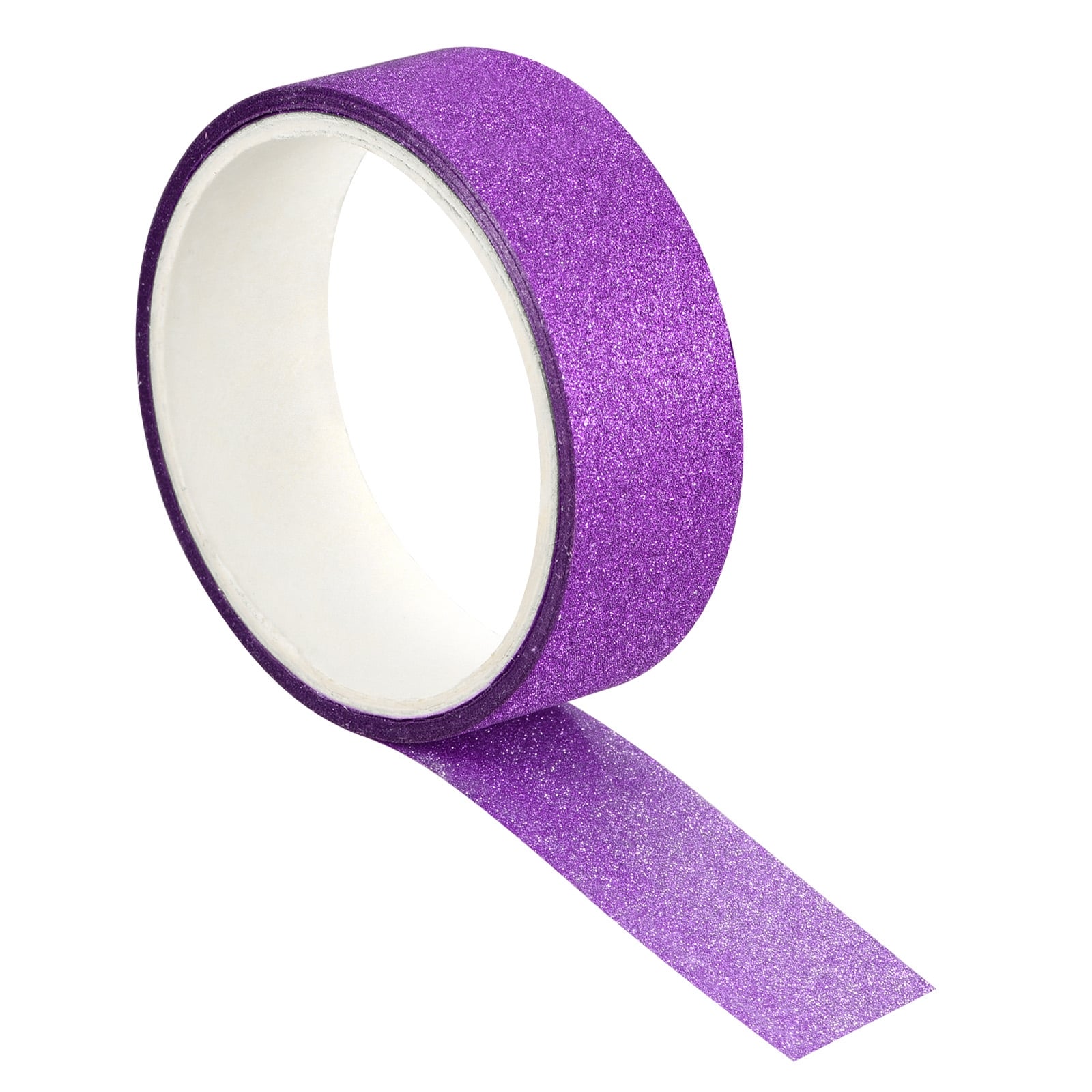 Glitter Tape, Decorative Craft Tape Purple 1.5cm x 3 M