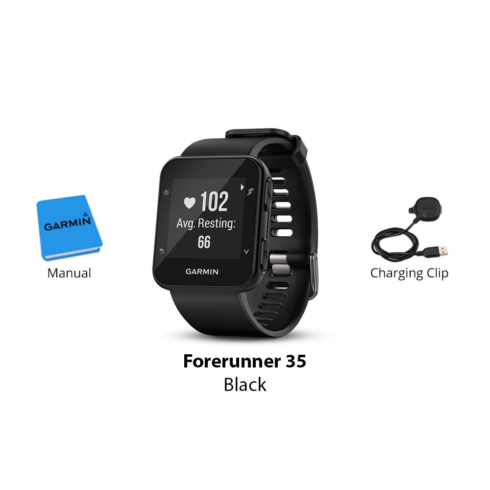 Garmin Forerunner 35 GPS Enabled Sport Watch Foot Pod Compatible