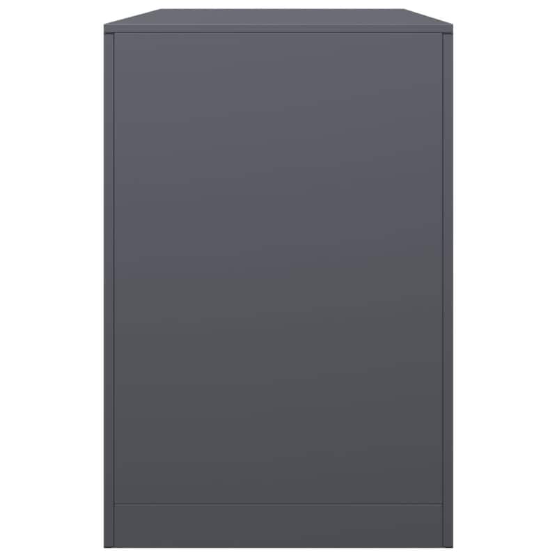 vidaXL Firewood Rack Steel