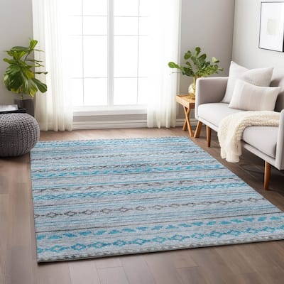 Premium Washable Super Soft Moroccan Boho Mayfield Rug