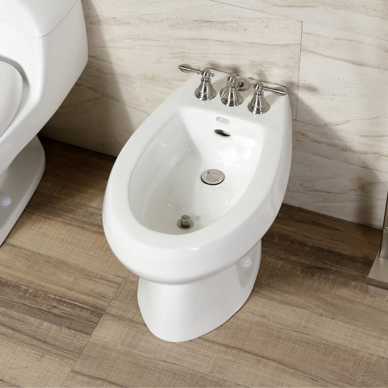 American Classic Three-Handle Bidet Faucet