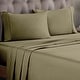 preview thumbnail 14 of 69, Superior Egyptian Cotton 300 Thread Count Solid Deep Pocket Sheet Set California King - Sage