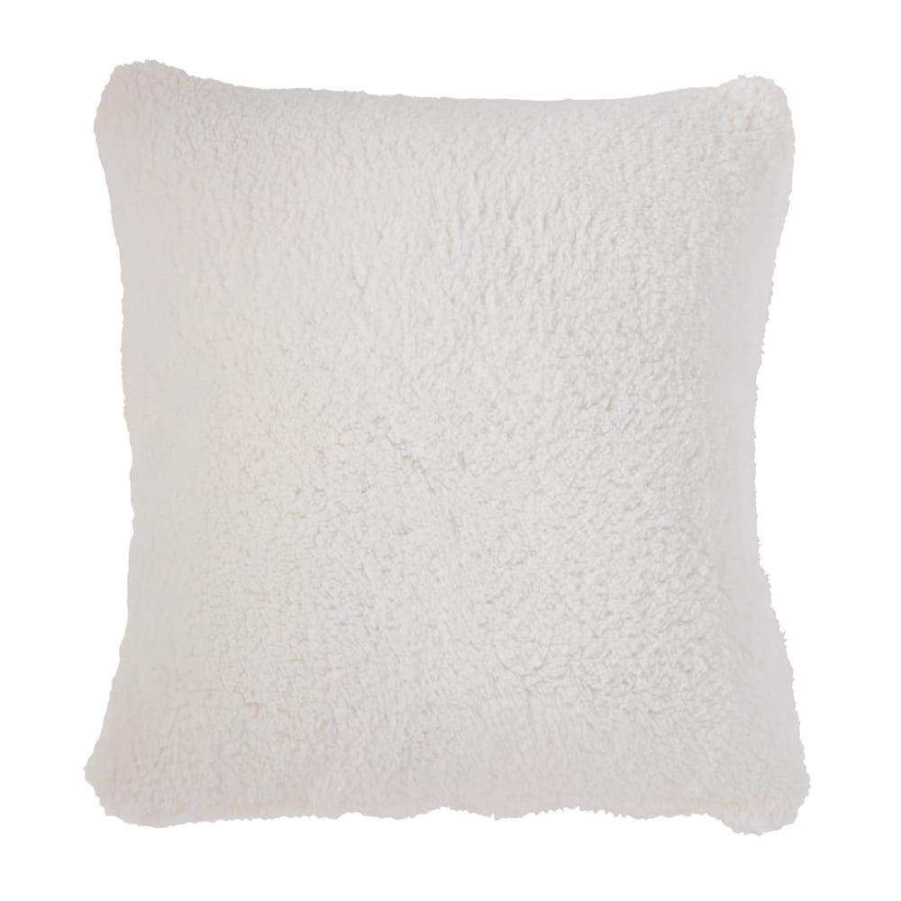 Cozy Sherpa Throw Pillow
