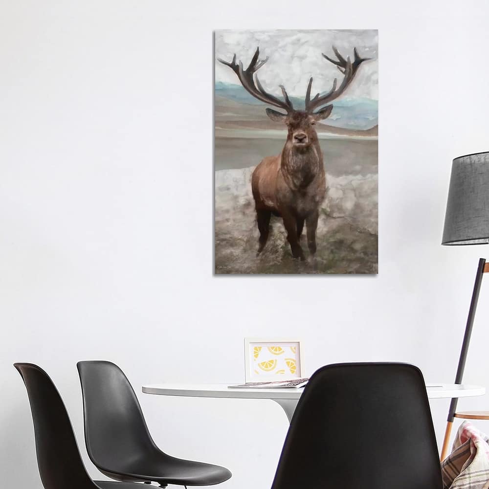 iCanvas "Grand Elk I" by Stellar Design Studio Canvas Print