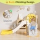 preview thumbnail 4 of 5, 5 in 1 Toddler Slide, Slide for Toddlers Age 1-3, Indoor Outdoor Backyard Playground Cute Duck Theme Baby Slide Toy Yellow