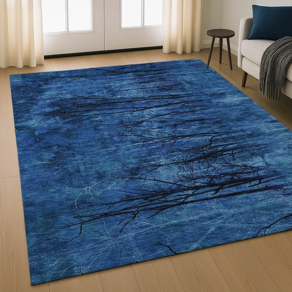 Premium Washable Super Soft Modern Forest Mayfield Rug