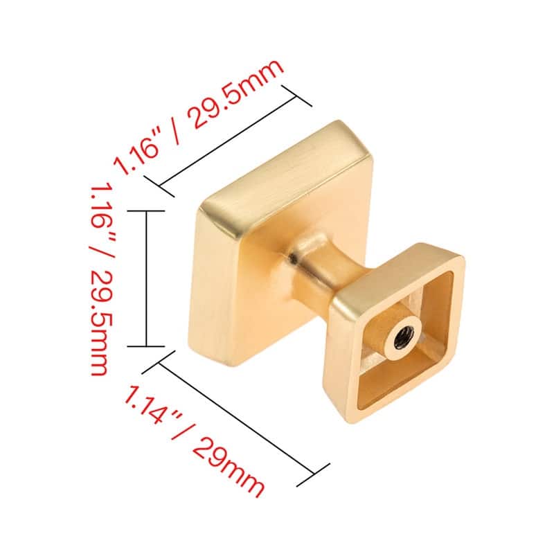 Utopia Alley Bergen Cabinet Ring Pull Knob, Decorative Cabinet Drop Pull Knobs, Pull Knobs 1.16", 3.75"/6.3" Center to Center