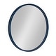 preview thumbnail 7 of 97, Kate and Laurel Travis Round Wood Accent Wall Mirror