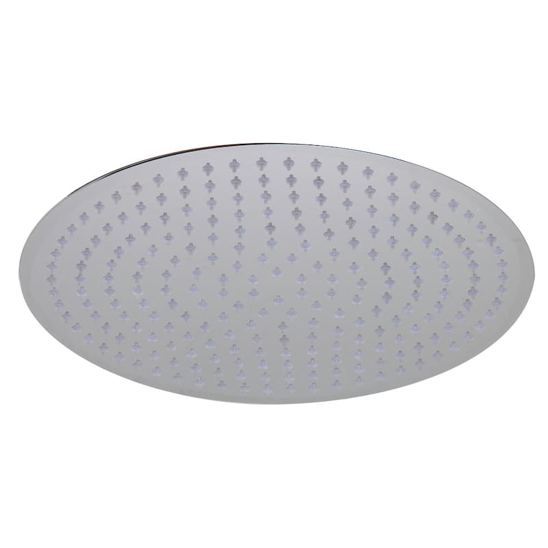 ALFI brand RAIN16R-PSS Solid Polished Stainless Steel 16-inch Round Thin Rain Shower Head