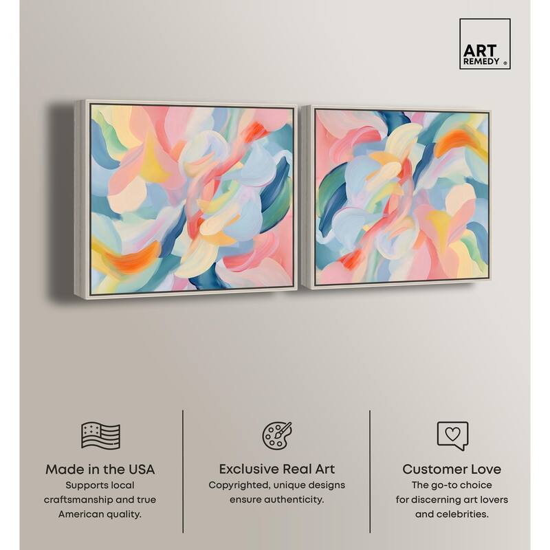 Mediterranean Blooms Canvas by Art Remedy