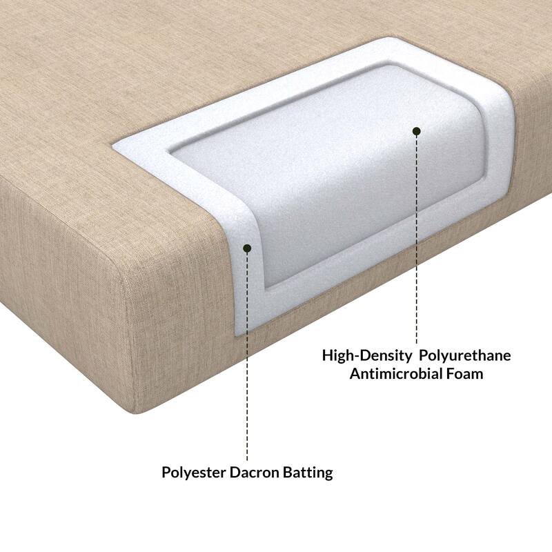 Sunbrella Outdoor Deep Seating Cushion - 25" W x 25.5" D x 5" H