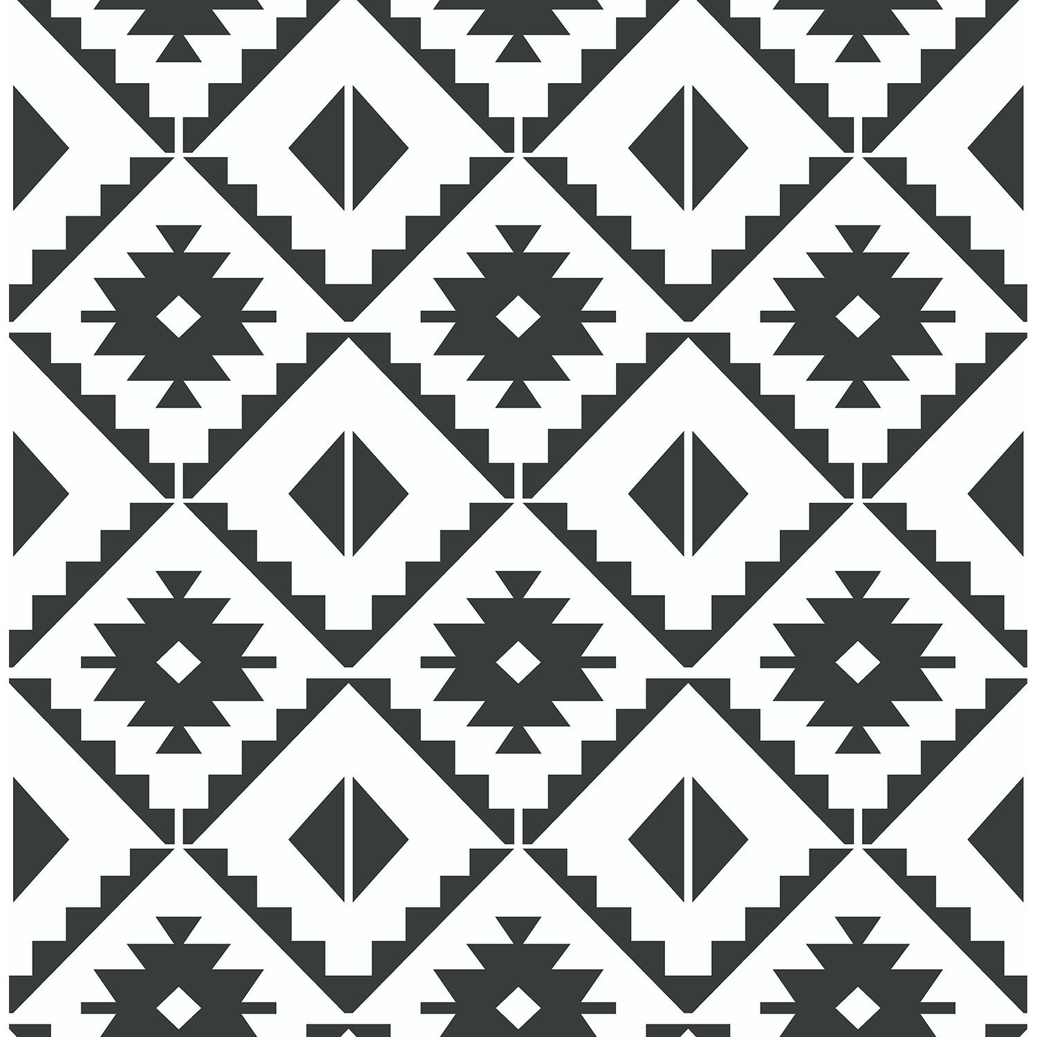 NextWall Southwest Tile Peel and Stick Wallpaper