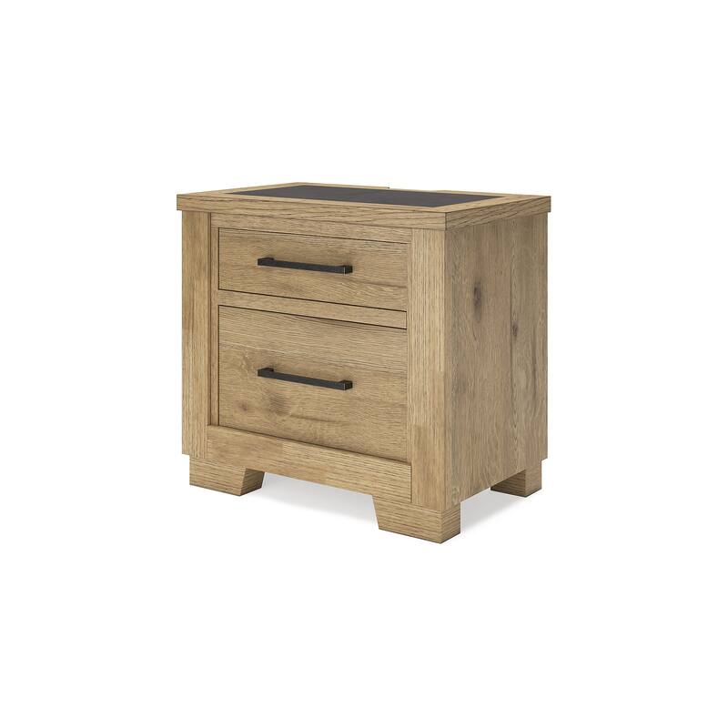 Signature Design by Ashley Galliden Brown Nightstand