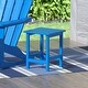 preview thumbnail 24 of 55, Laguna Outdoor Patio Square Side Table / End Table