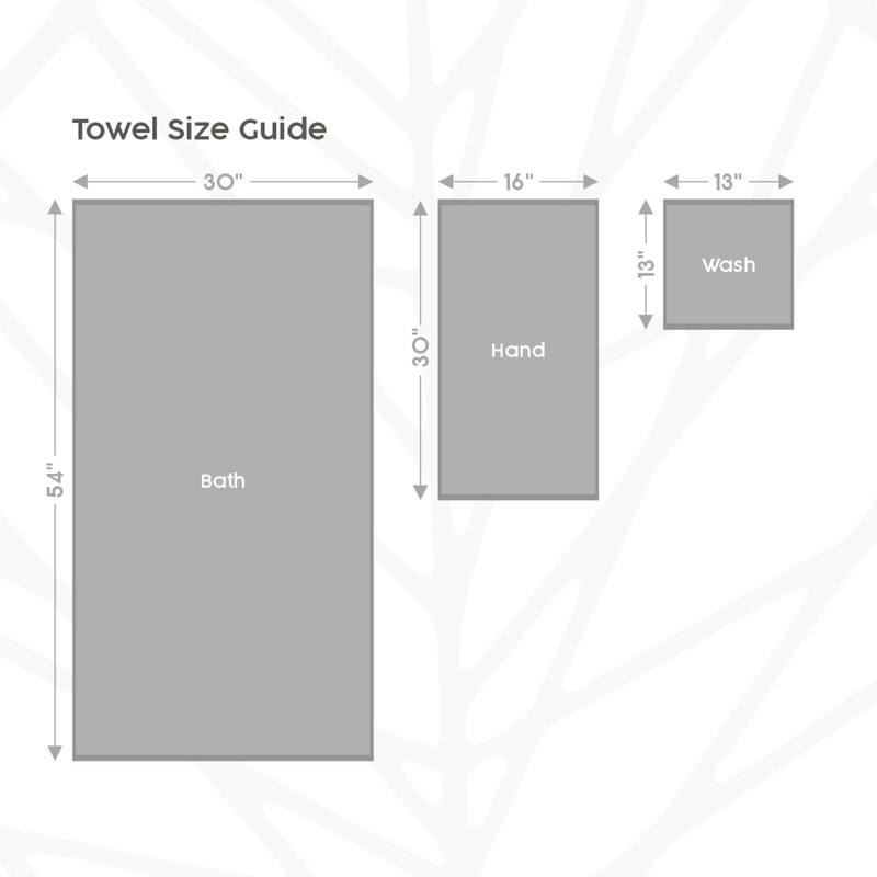 Farm to Home 630GSM Organic Towel Set of 6