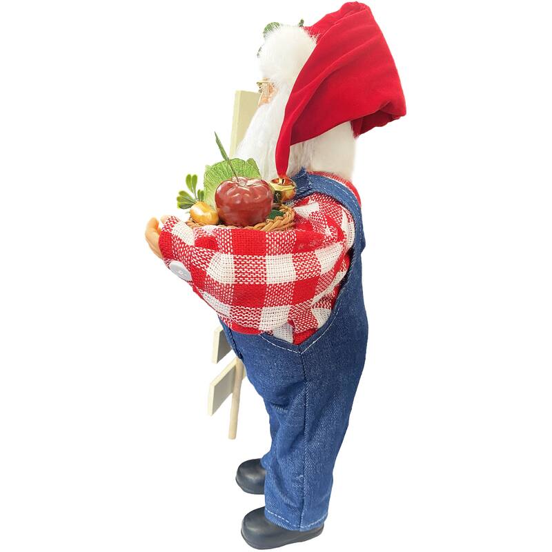 15" Farmers Market Claus