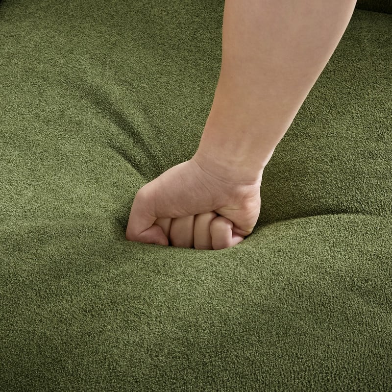 Spruce & Spring Modern Pull-Out Accent Chair Bed with Adjustable Backrest & Space-Saving Design