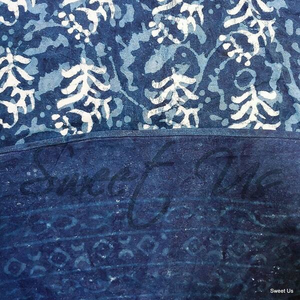Shop Block Print Tablecloth For Rectangle Square Round Tables Dabu Cotton Indigo Blue On Sale Overstock 12100976